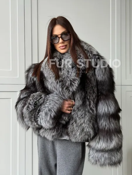 Женская шуба из чернобурки Winter Lover - фото 17